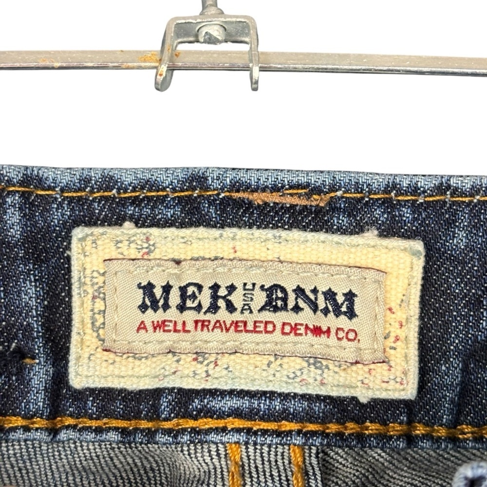 Mek Denim “Tyler” Low-rise Embellished Boot Cut Jeans – Women’s Sz 29x34 - Picture 4 of 16